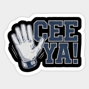 Ceedee Lamb Cee Ya Sticker